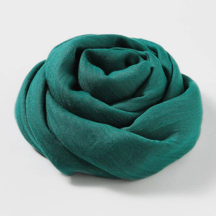 Damen Reise-Tuch, 180x100 cm, aus leichter Polyester-Mischung, bequem & stilvoll für unterwegs.