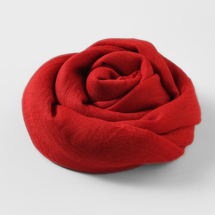 Großer Damen Frühlings-Schal, 180x100 cm, aus atmungsaktiver Polyester-Mischung, weich & elegant.