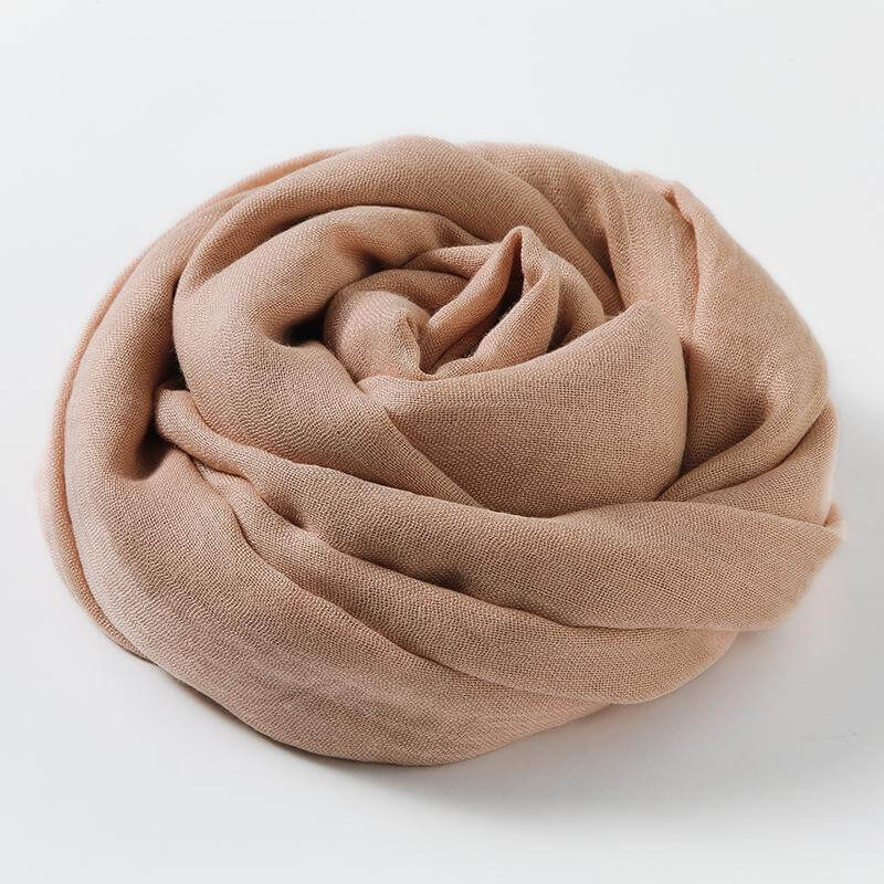 Damen Accessoire: Schal aus leichter, gewebter Polyester-Mischung, 180x100 cm, für Frühling & Sommer.