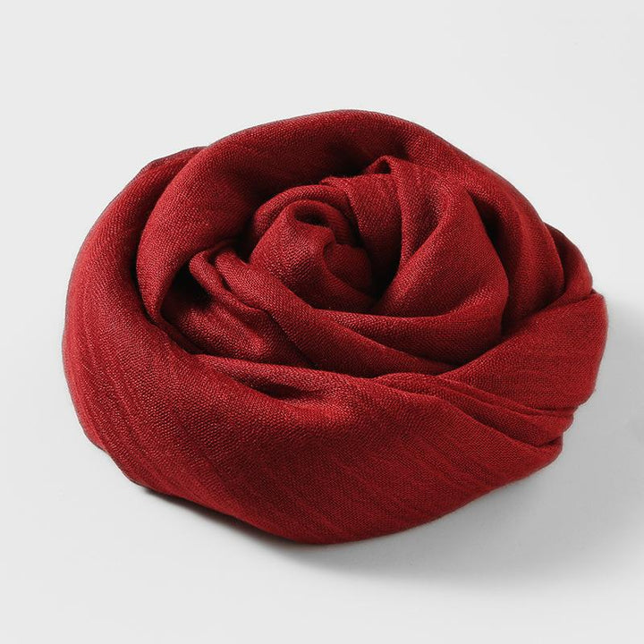 Vielseitiger Damen Schal, 180x100 cm, weich & elegant, aus Polyester, für Alltag, Büro & Freizeit.