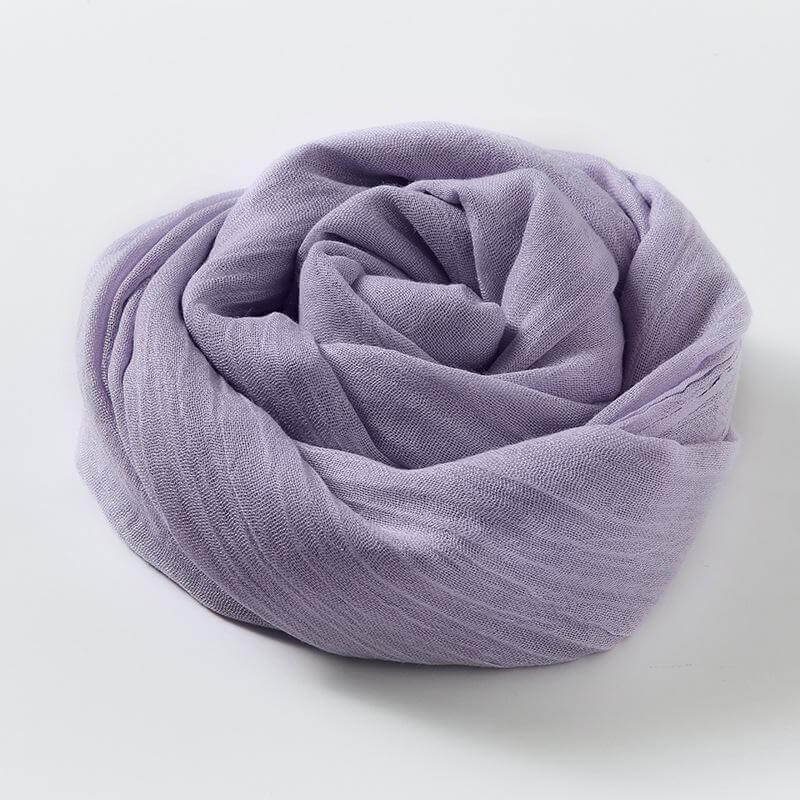 Damen Frühlings-Accessoire: Schal aus gewebtem Polyester, 180x100 cm, weich & leicht.