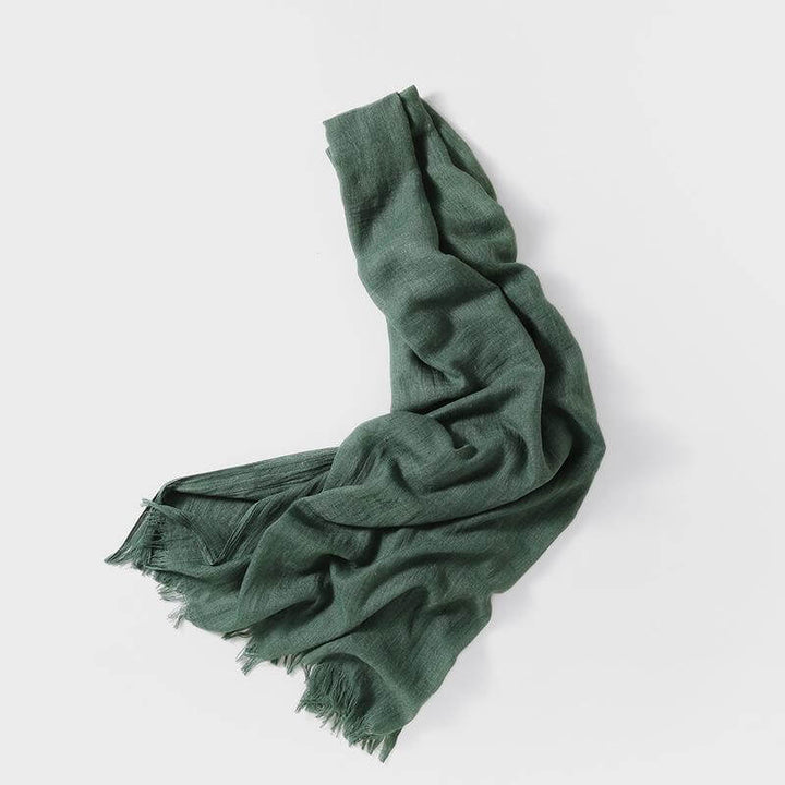 Moderner Damen Schal aus leichtem Polyester-Gewebe, 180x100 cm, perfektes Accessoire für den Frühling.