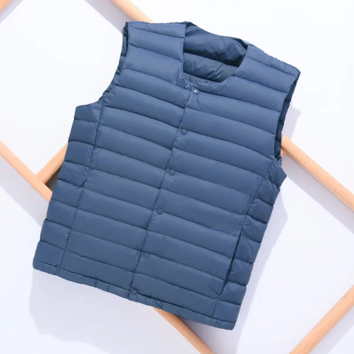 Kompakte, ultraleichte Herren-Reiseweste Laurent, einfach zu packen, ideal für unterwegs und Outdoor.