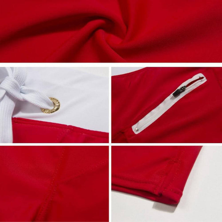 Komfortable Herren Strandshorts, elastisch, schnelltrocknend, für den Sommer.