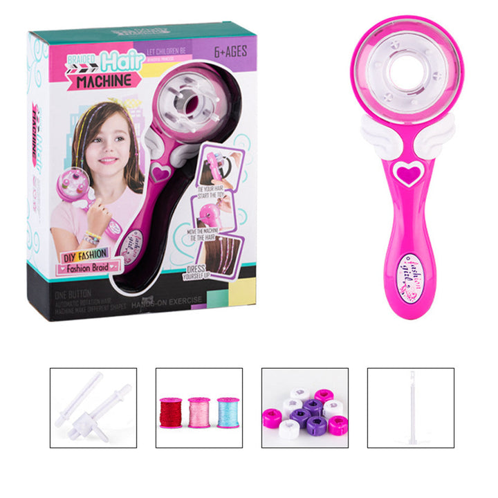 Vielfältige Zopf-Frisuren für Kinder, einfach gemacht mit dem TwistBraid Haarflechtgerät. DIY Styling für Mädchen.