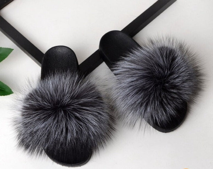 Innenseite der weichen Damen Pantoffeln, extra Futter für ultimativen Komfort & warme Füße.