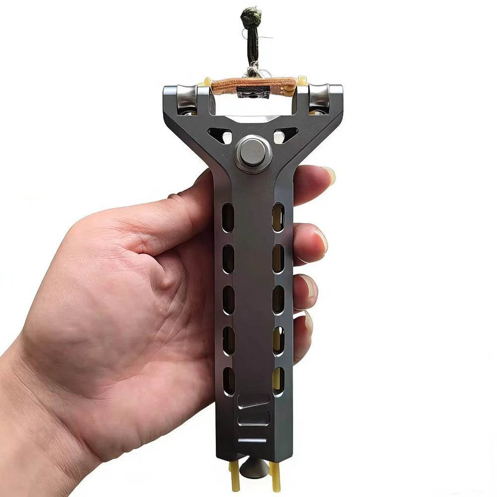 Unisex Sportschleuder aus Aluminium mit Magazin, ideal für Präzisions-Zielübungen im Freien.