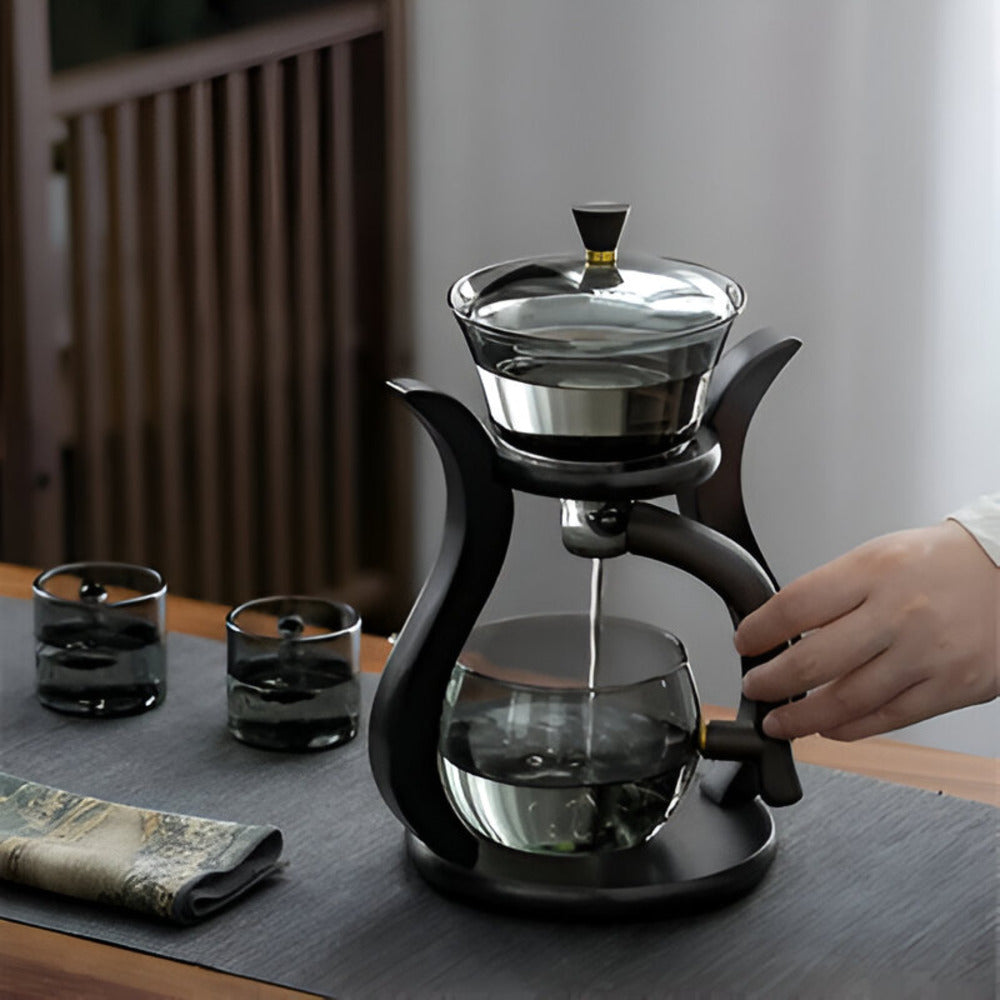 Funktionales Teekannen-Set mit Infuser, tropffreiem Ausguss & ergonomischem Griff. Für aromatischen losen Tee.
