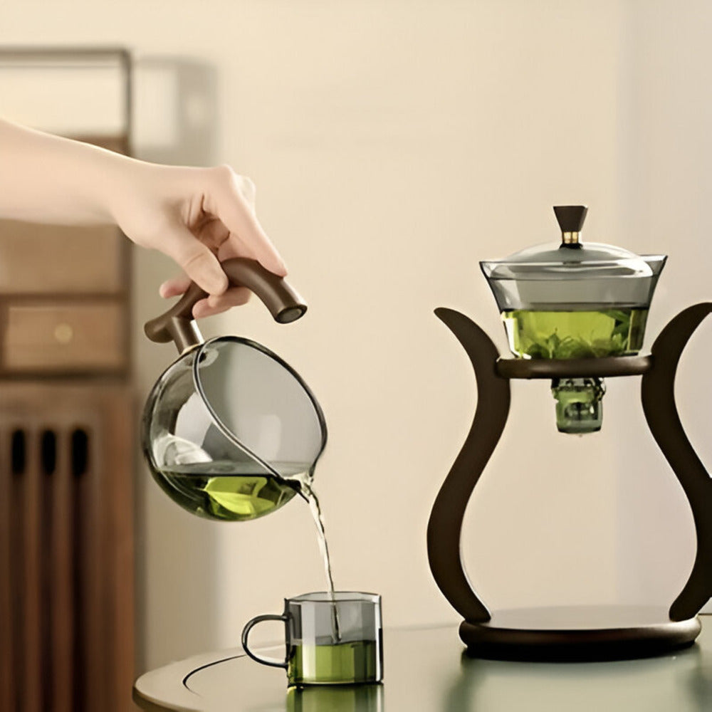Stilvolles Teekannen-Set, ein Must-Have Küchenzubehör. Mit Infuser & ergonomischem Griff für Teeliebhaber.