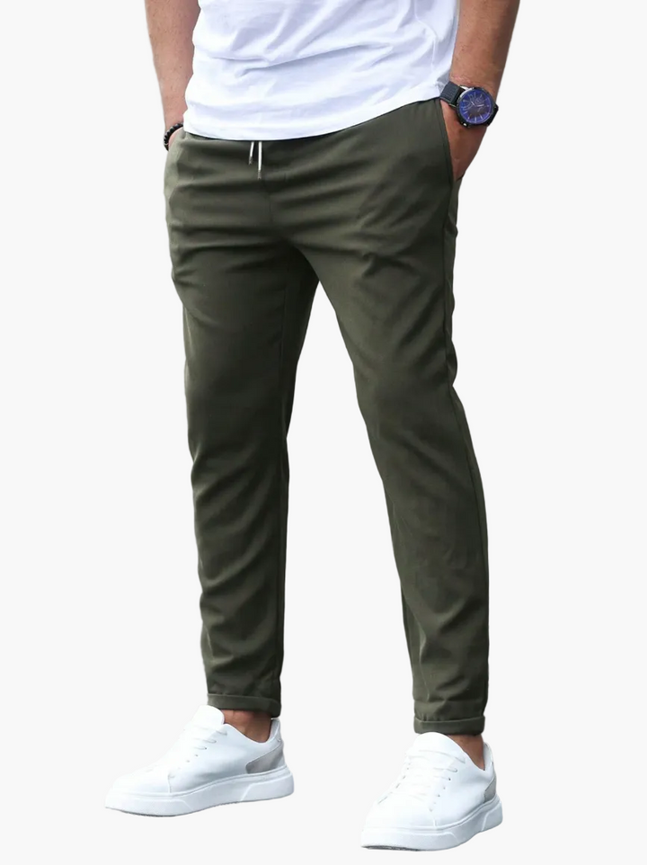 Ganzjährige Herren Kordelzug Freizeithose, Slim Fit für eine moderne Passform und hohen Komfort.