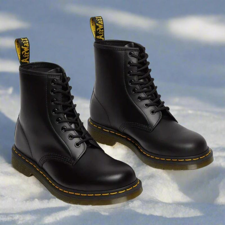 Bequeme Herren Schnürstiefel mit gepolstertem Schaft für hohen Tragekomfort; ideal als Arbeits- & Freizeitstiefel.