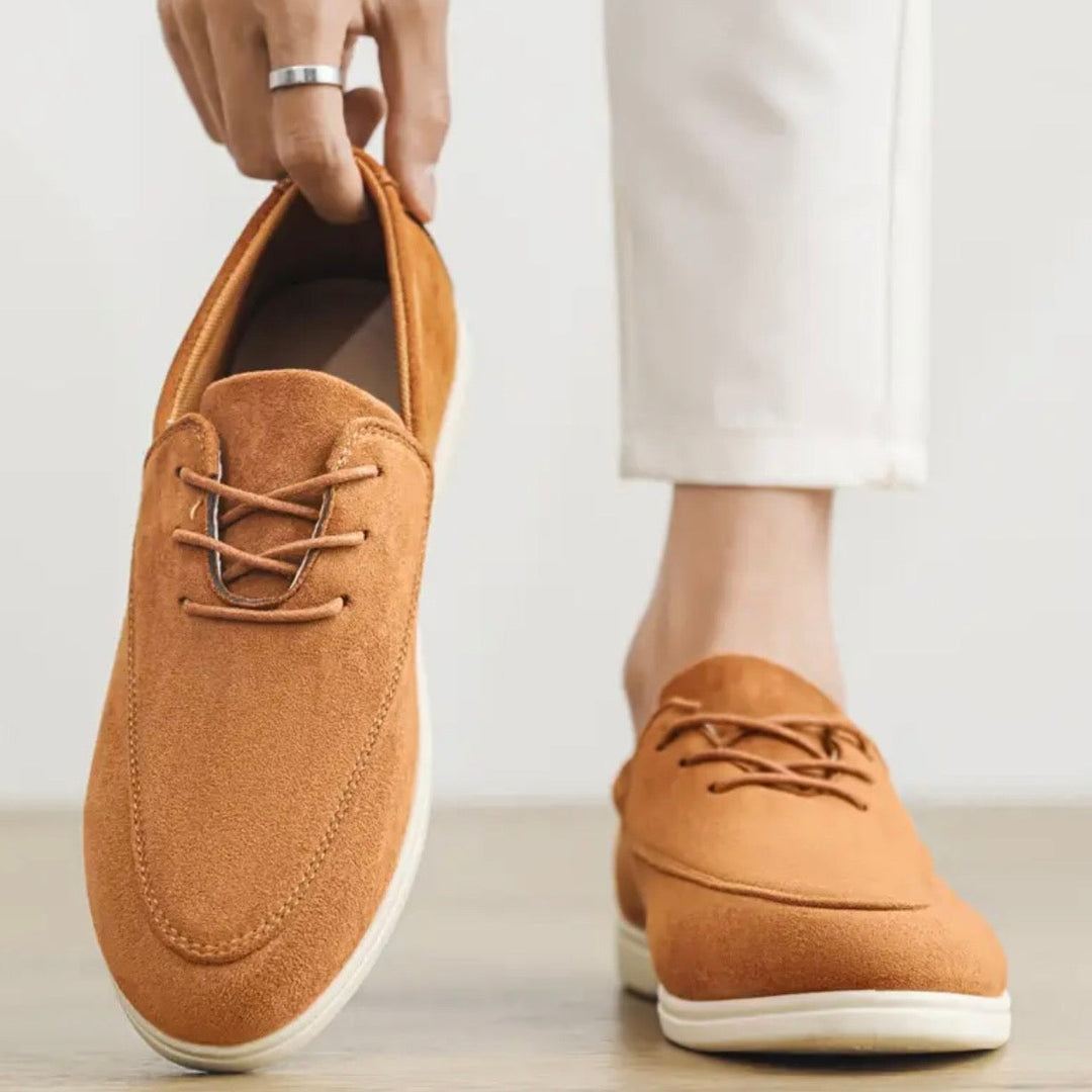 Edle Herren Loafer aus Leder, vielseitiger Komfortschuh für Büro und Freizeit.