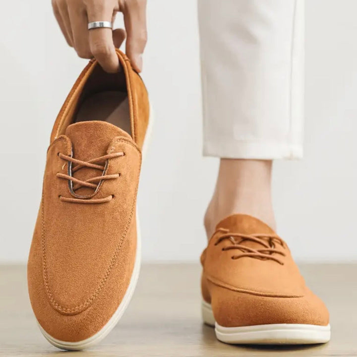Edle Herren Loafer aus Leder, vielseitiger Komfortschuh für Büro und Freizeit.