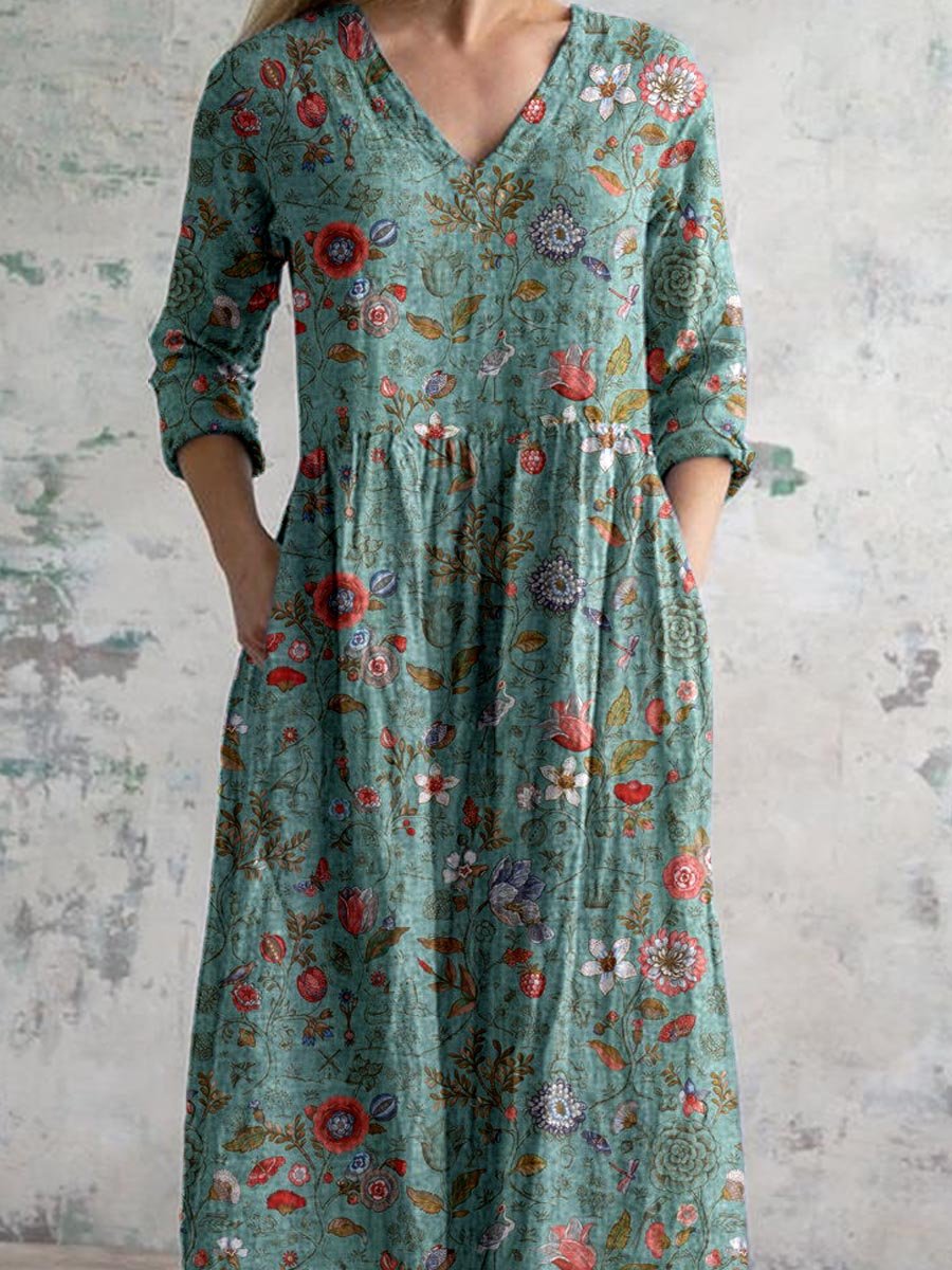 Leichtes, luftiges Damen Sommerkleid im italienischen Stil. Elegantes Freizeit- & Strandkleid für warme Sommertage.