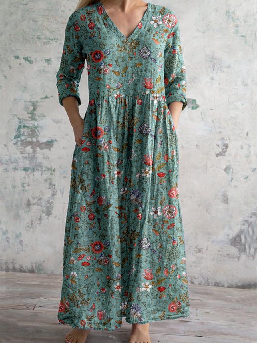 Damen italienisches Sommerkleid, leicht & elegant, perfekt für warme Tage & Strand. Luftiges Casual Freizeitkleid für Frauen.