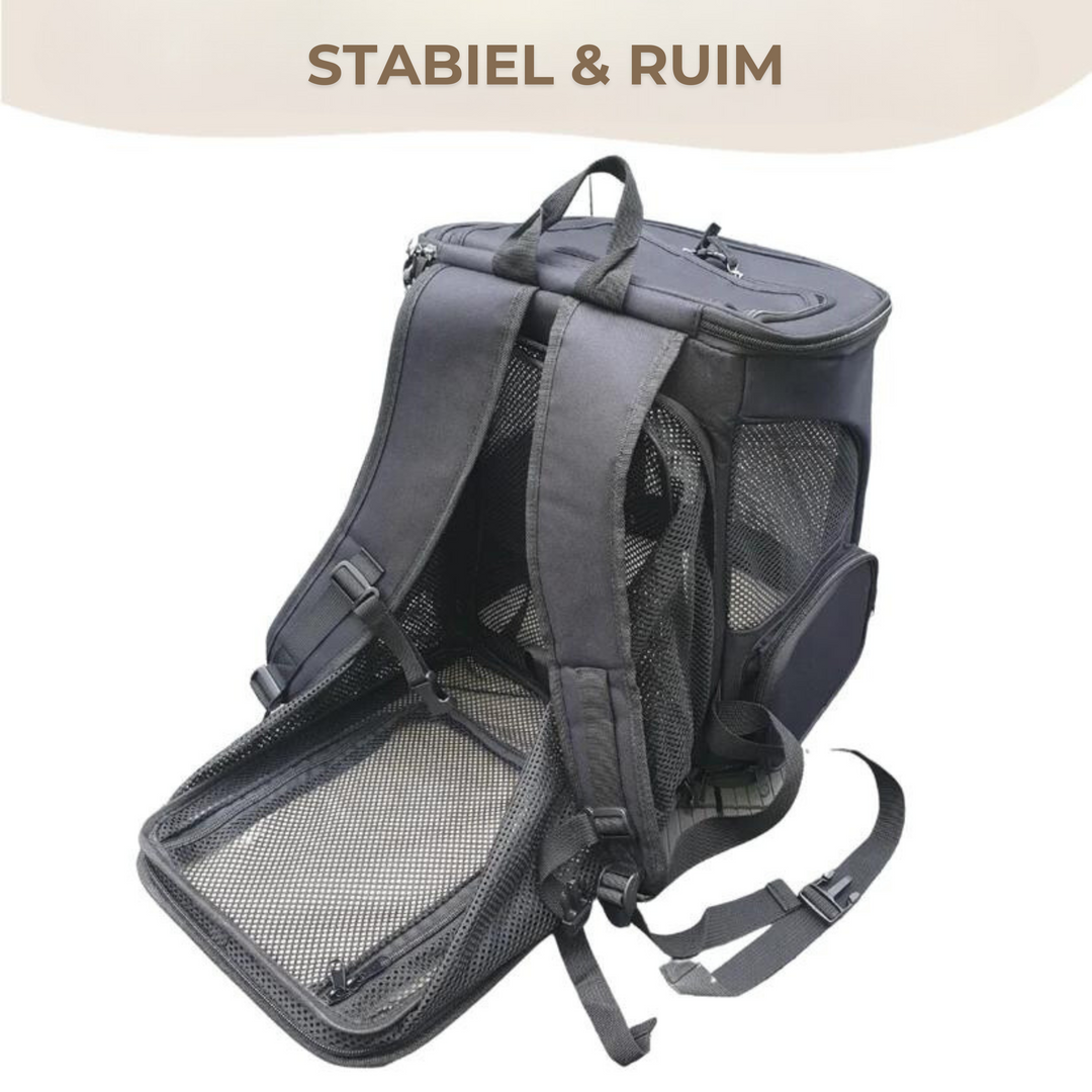 Praktischer Katzenrucksack PurrPack™: Macht den Transport deiner Katze einfach, sicher & komfortabel.