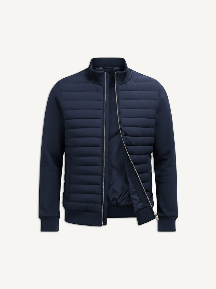 Atmungsaktive Herren Steppjacke für Outdoor & Herbst. Wärmend, leicht und ideal für aktive Männer.