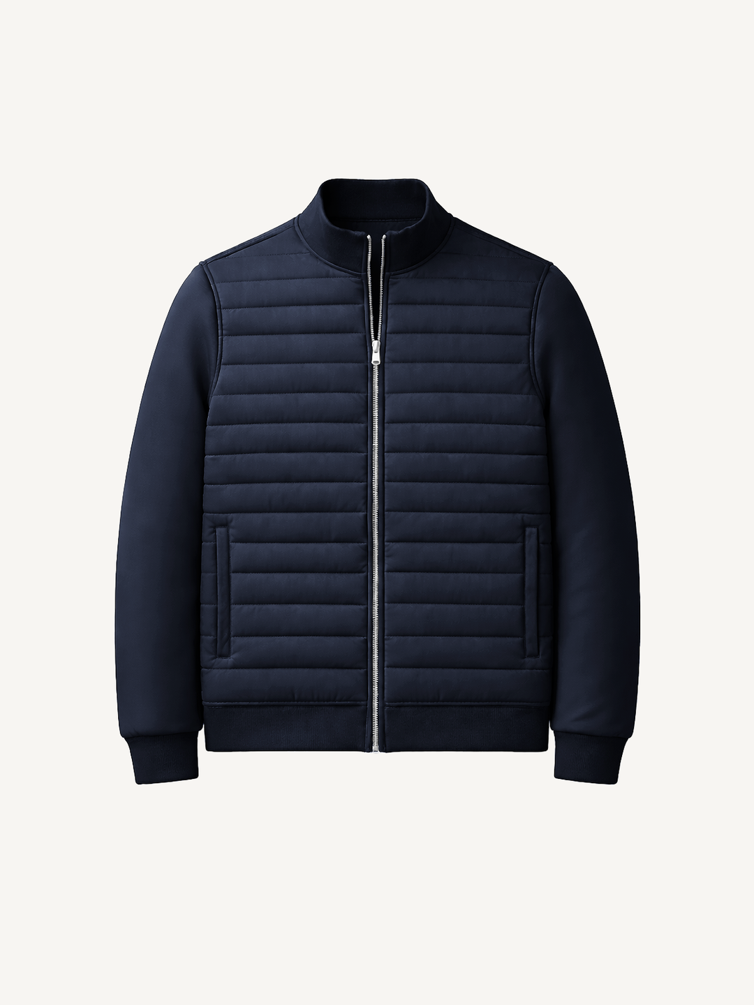 Herren Übergangsjacke Steppjacke, atmungsaktiv & wärmend, ideal für Herbstmode und Freizeit.