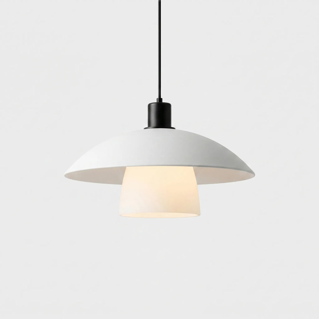 Hochwertige japanische Design Pendelleuchte. Moderne Deckenlampe für warmes, sanftes Licht. Ideal für Wohn- & Esszimmer.