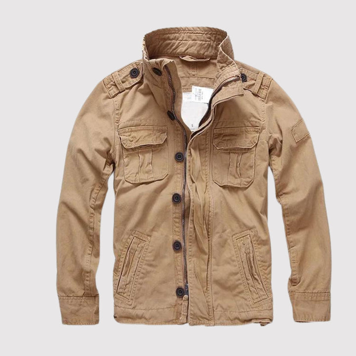 Trendige Herren Freizeitjacke im Retro-Jeans-Design. Perfekte Alltagskleidung für einen maskulinen Look.