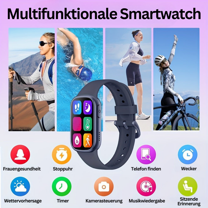 Robuste KidoTrack Uhr: wasserdichter Aktivitätstracker & GPS-Uhr für Schüler.