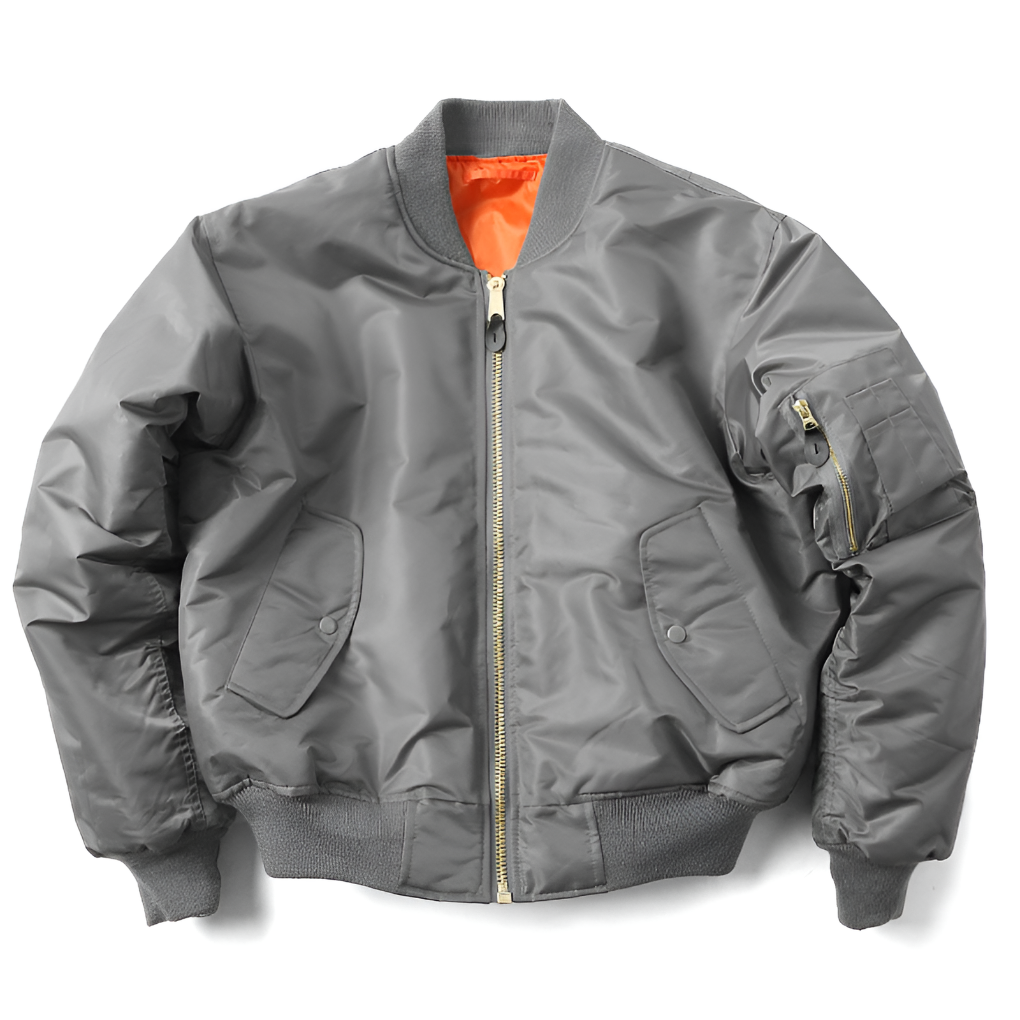 Hochwertige Bomberjacke "Nicole", ein modisches Must-have für moderne Freizeitoutfits. Unisex-Design.