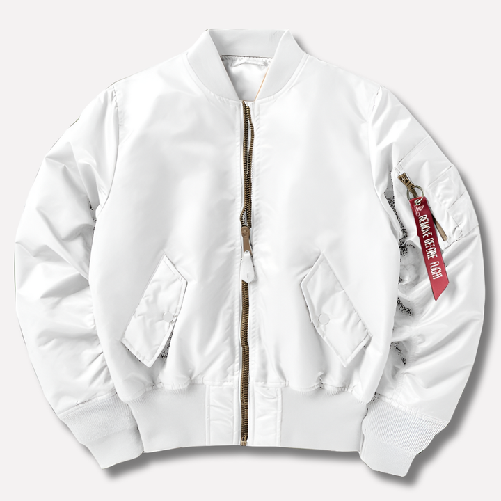 Vielseitige Bomberjacke, ideal für kühle Tage. Bietet Komfort und Stil in der Alltagsmode.