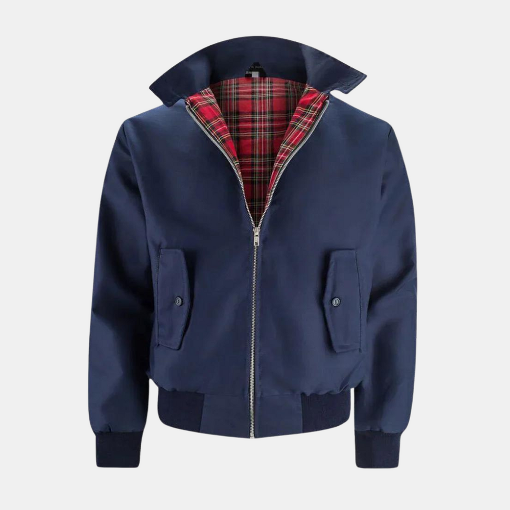 Modische Herren Harringtonjacke Damien, eleganter Klassiker, ideal für Outdoor-Aktivitäten & Herrenmode.