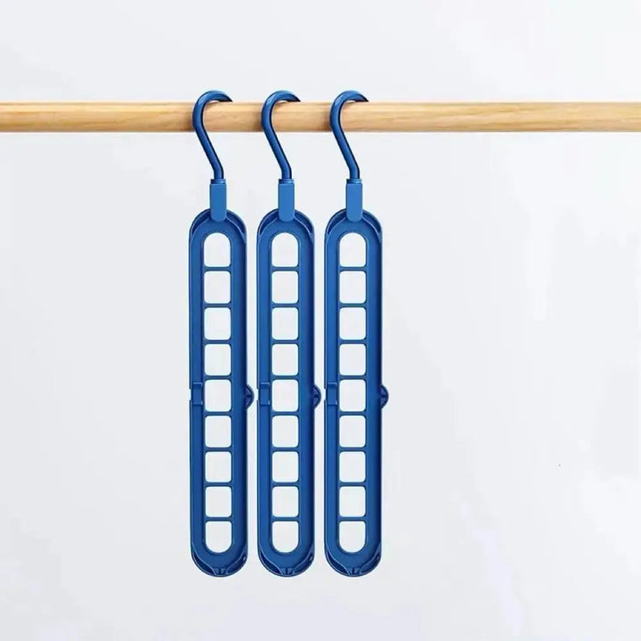 Langlebiger Kleiderbügel Organizer, schafft Ordnung & maximiert Platz im Kleiderschrank; unverzichtbarer Helfer.