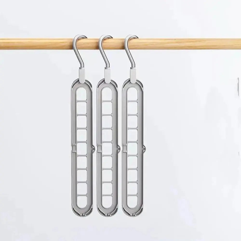 Kleiderschrank optimieren mit diesem platzsparenden Kleiderbügel Organizer; schnelles & einfaches Ordnungssystem.