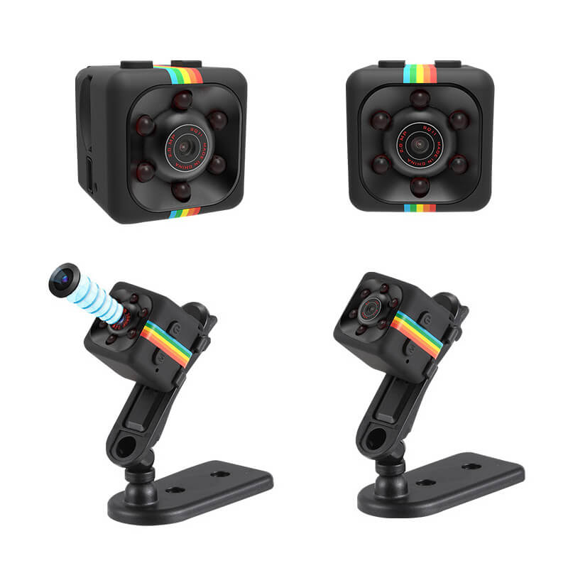 Frontansicht der kompakten NightMini Minikamera, perfekt für verdeckte Videoaufnahmen in 1080p.