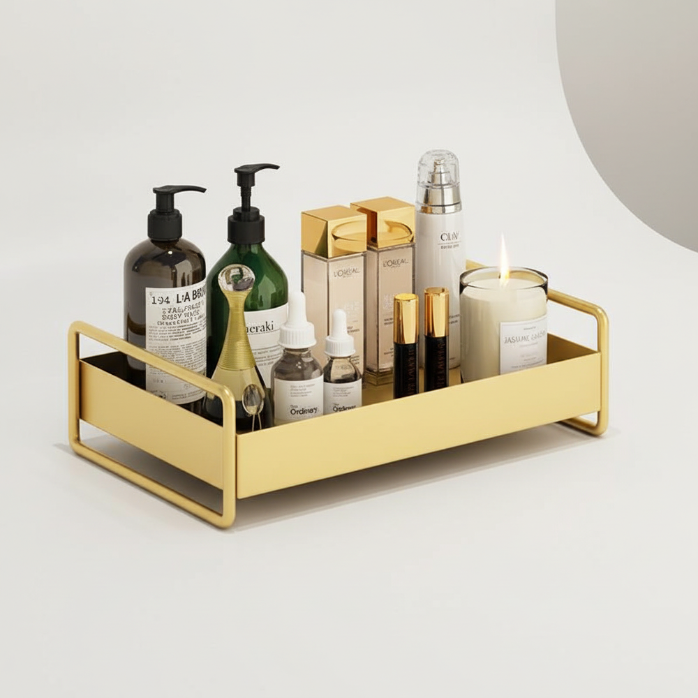 GlamBoard Organizer Tablett, ideal als Ablage für Kosmetik, Schmuck oder Büroartikel.
