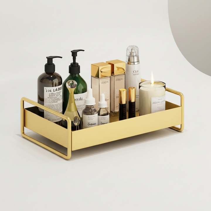 GlamBoard Organizer Tablett, ideal als Ablage für Kosmetik, Schmuck oder Büroartikel.