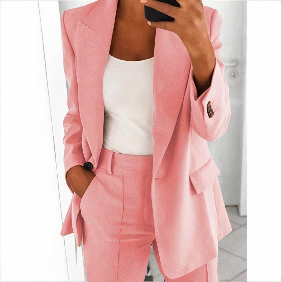 Damen Blazer- & Hosen-Set Sanne. Moderner Anzug für Business & Freizeit. Elegant & vielseitig kombinierbar.