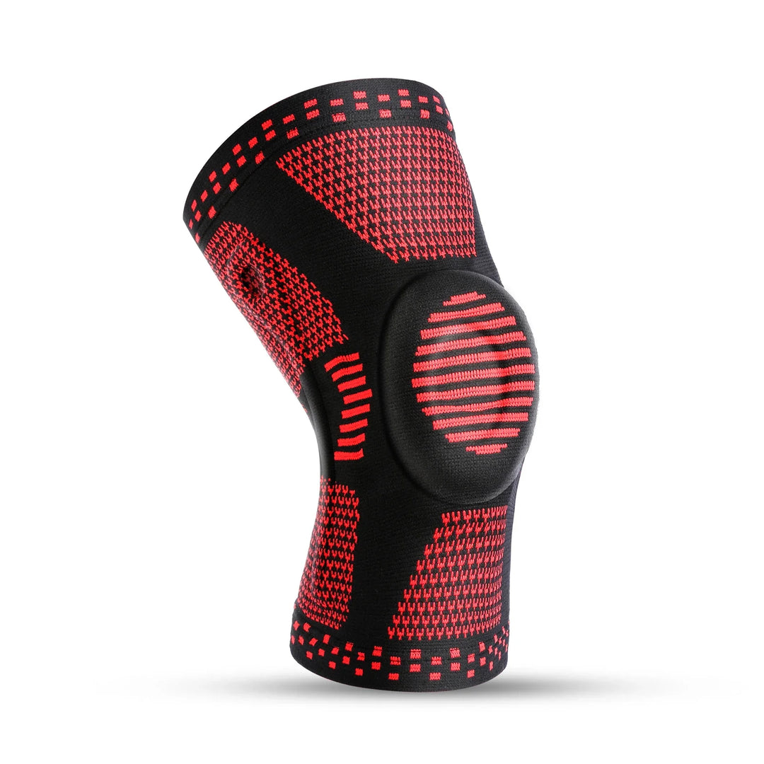 Unisex Kompressions-Kniemanschette, ideal für Stabilität, Schmerzlinderung bei Sport & Rehabilitation.