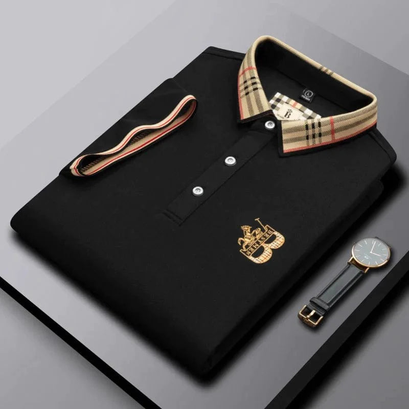 Herren Kurzarm Poloshirt Matthew: Stilvoll, bequem, vielseitig für Business Casual & Freizeitmode.