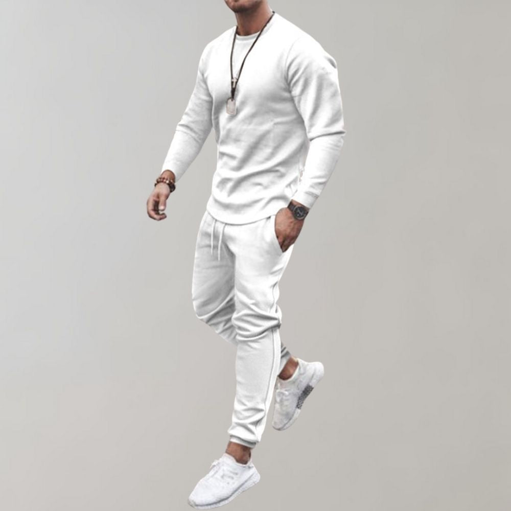 Bequemer Herren Jogginganzug & Sport Set. Vielseitiger Zweiteiler für Komfort und Stil in jeder Jahreszeit.