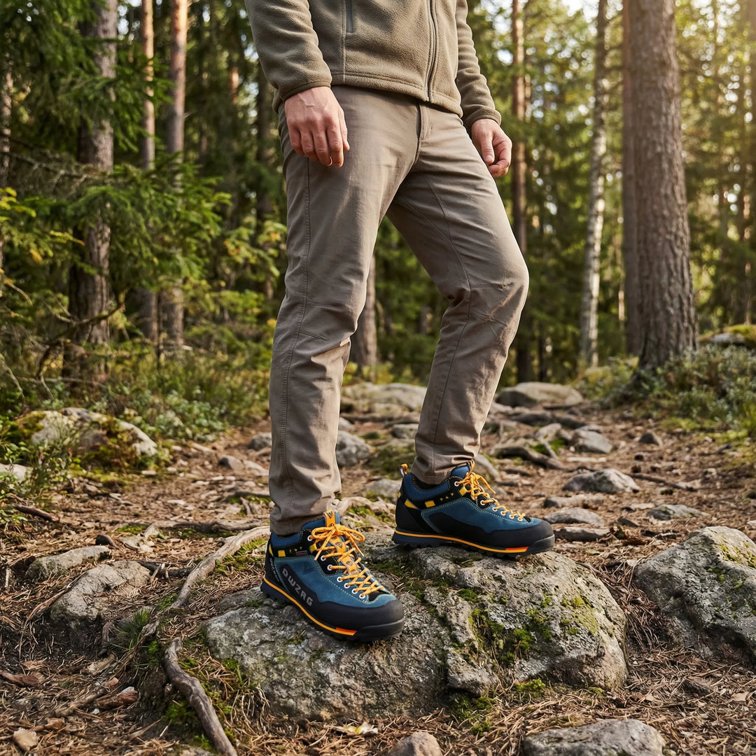 Herren Outdoorschuh 'Brad' für Trekking & Wandern. Robuster, wasserabweisender Halbschuh mit Schnürung & griffiger Sohle.