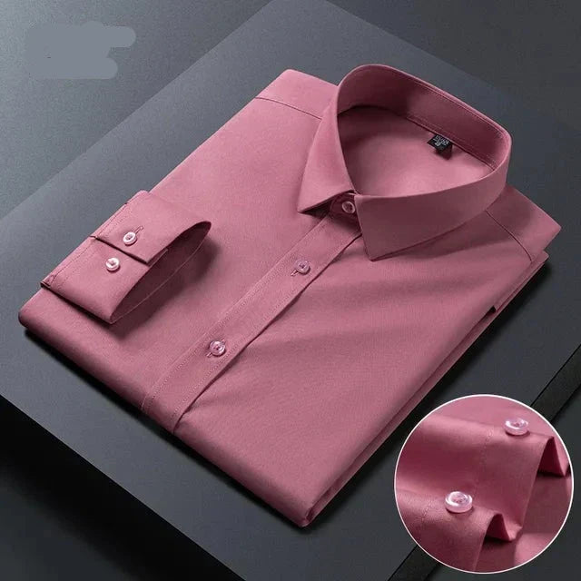 Modernes bügelfreies Herren Businesshemd. Das pflegeleichte Hemd für elegante und vielseitige Herrenmode.