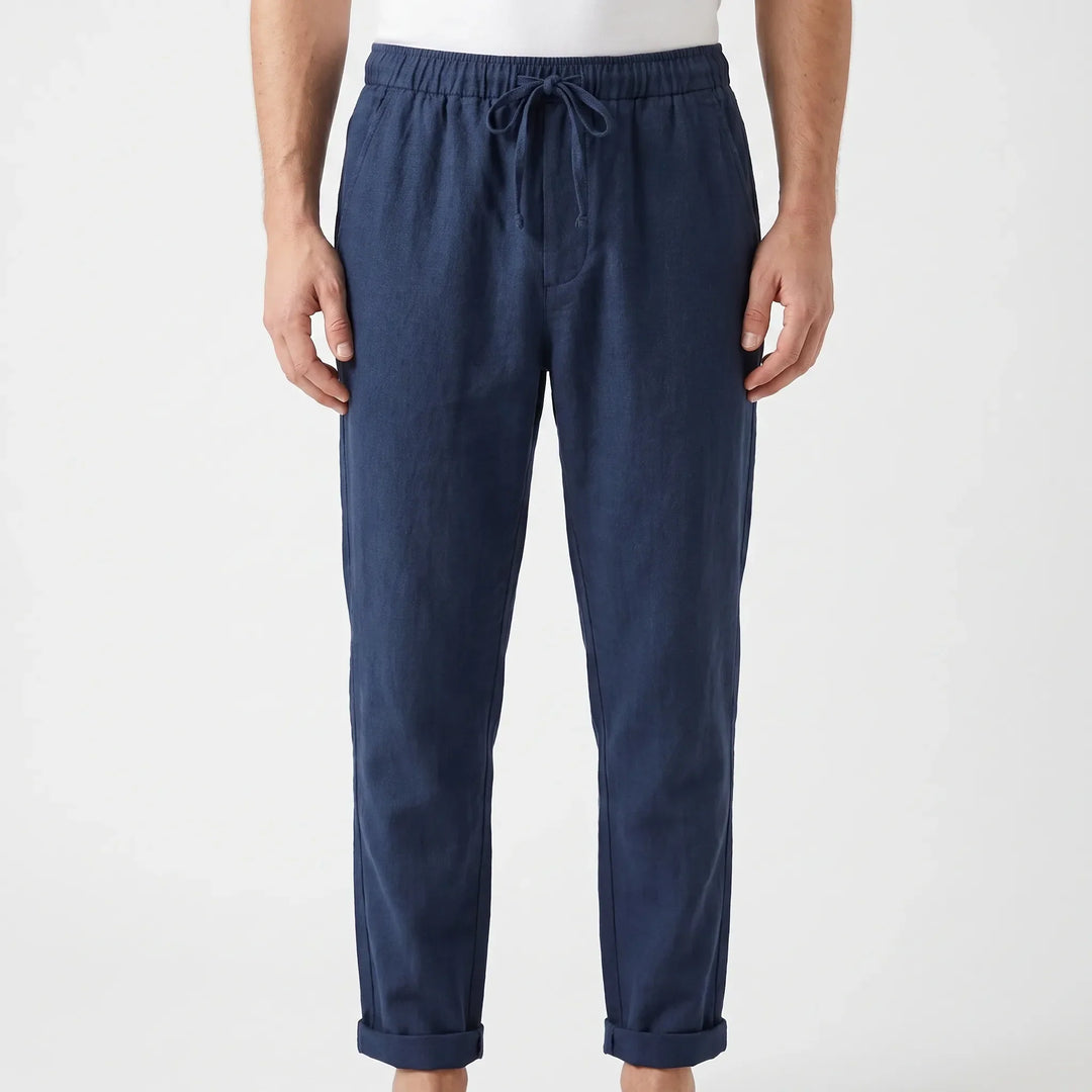 Bequeme Curtis Herren Freizeithose, locker sitzend, ideal für warme Tage, Urlaub und Strand.