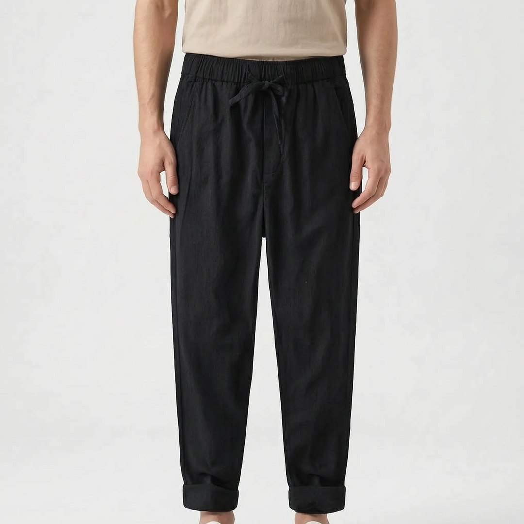 Lässige Curtis Freizeithose für Herren, atmungsaktiv und leicht, ideal für Strand, Alltag und warme Tage.