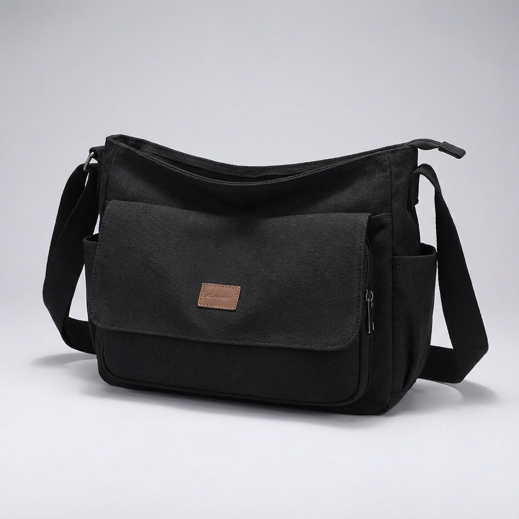 Organisierte Pendlertasche für Laptops, viele Fächer, robust und in Grün, perfekt für Business und Reisen.