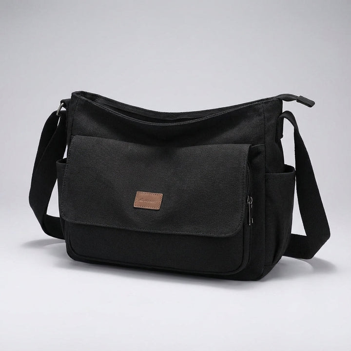 Organisierte Pendlertasche für Laptops, viele Fächer, robust und in Grün, perfekt für Business und Reisen.