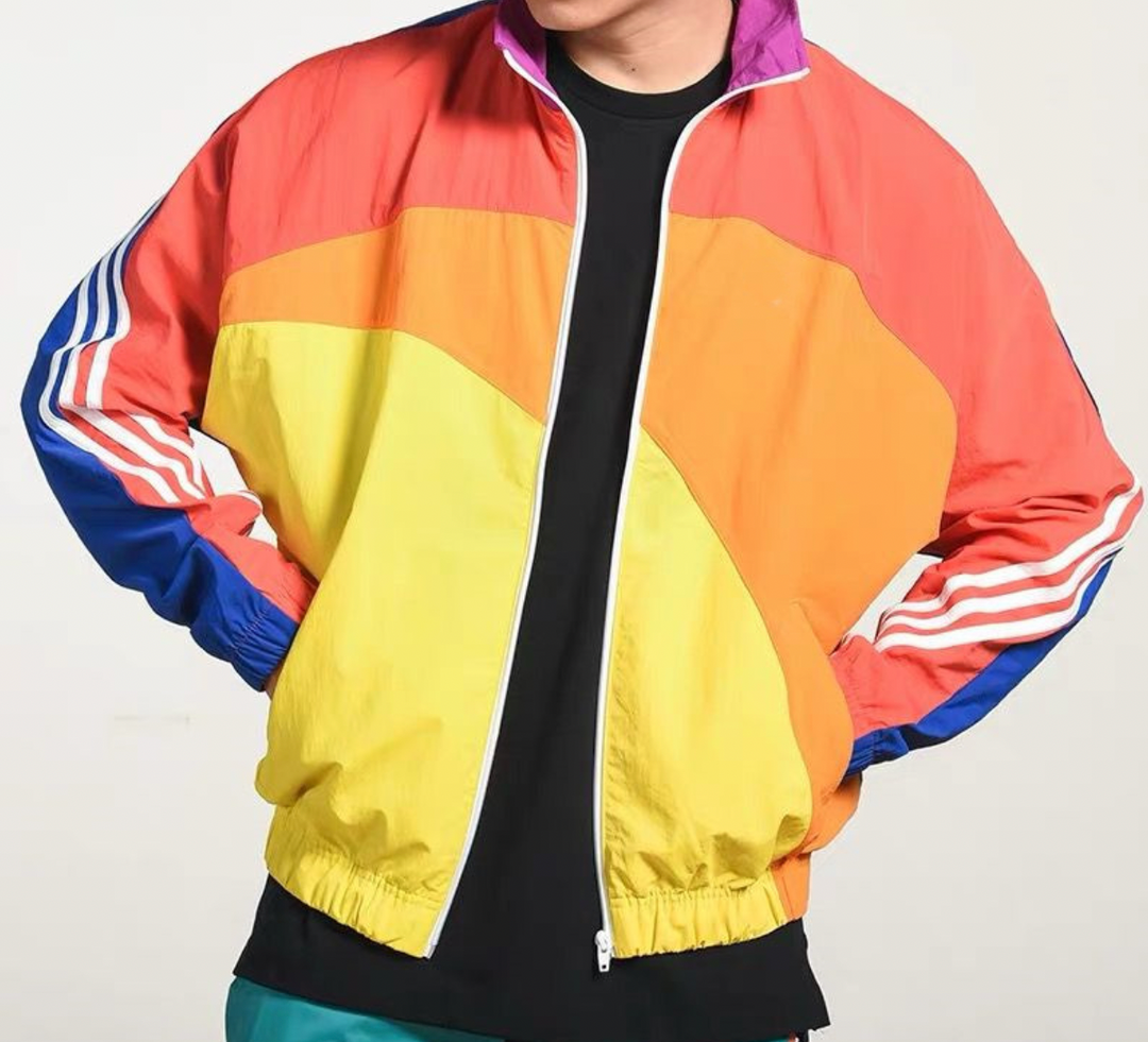 Limitierte Herren Vintage Übergangsjacke 1999 Edition in Schwarz, Baumwollmischung, Regular Fit, 90er Retro-Look.