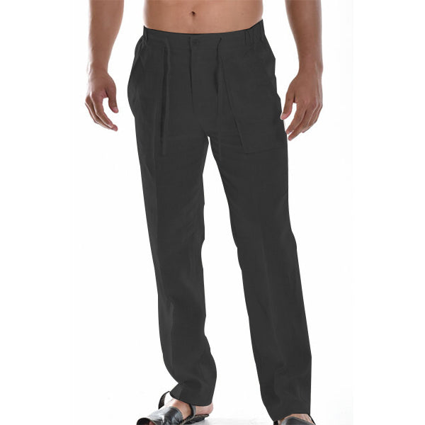 Moderne Herren Sommerhose, eine leichte Freizeithose für stilvolle und entspannte Sommerlooks.