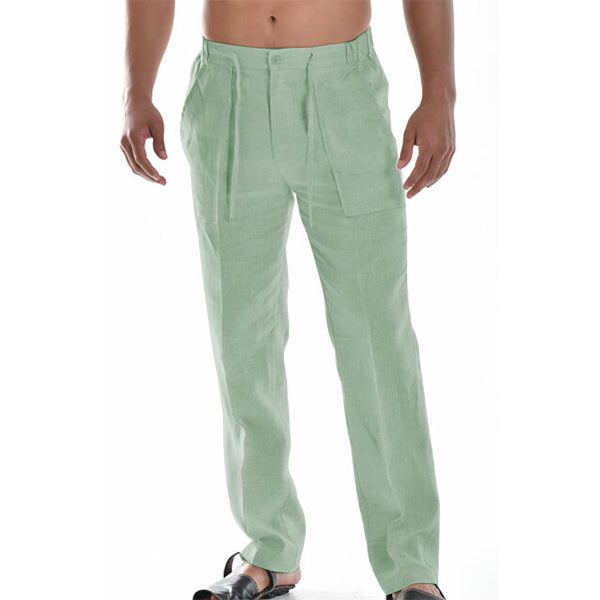 Herren Urlaubshose, lässige Sommerhose für entspannte Tage am Strand, in der Stadt oder zu Hause.