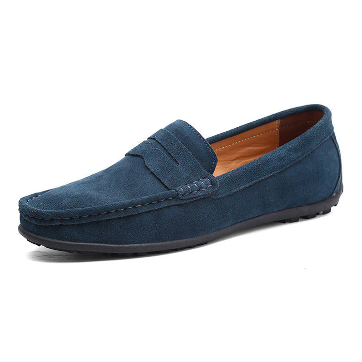 Bequemer Herren Loafer Slipper aus hochwertigem Leder, ideal für Freizeit und Business. Zeitloser Stil.