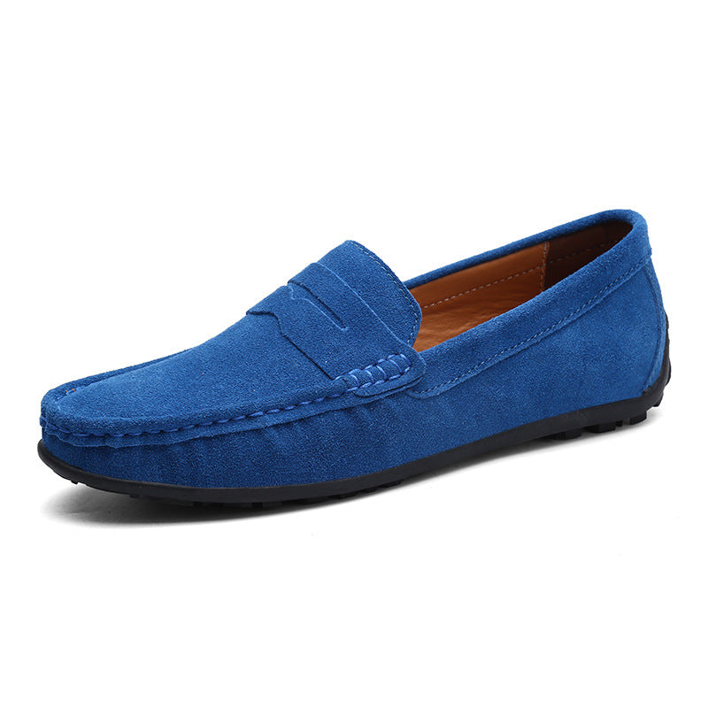Hochwertiger Herren Penny Loafer aus glänzendem Leder, exzellente Verarbeitung für langanhaltenden Komfort und Stil.