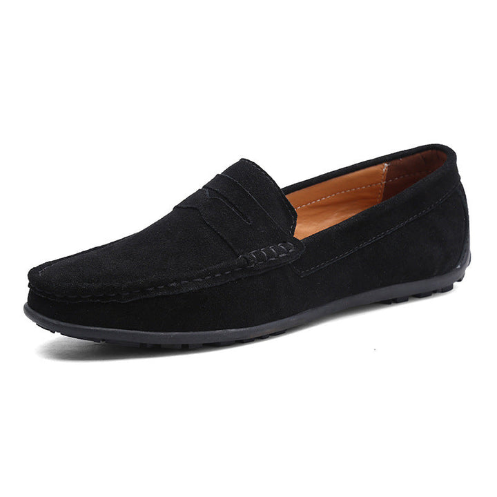 Eleganter Herren Penny Loafer aus Leder, perfekt für Business und Smart Casual Looks. Klassischer Slipper.