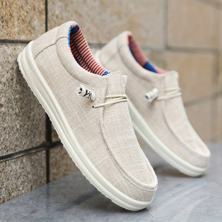 Herren Freizeit Loafer aus atmungsaktivem Material, extrem leicht und flexibel für Sommer & Alltag.